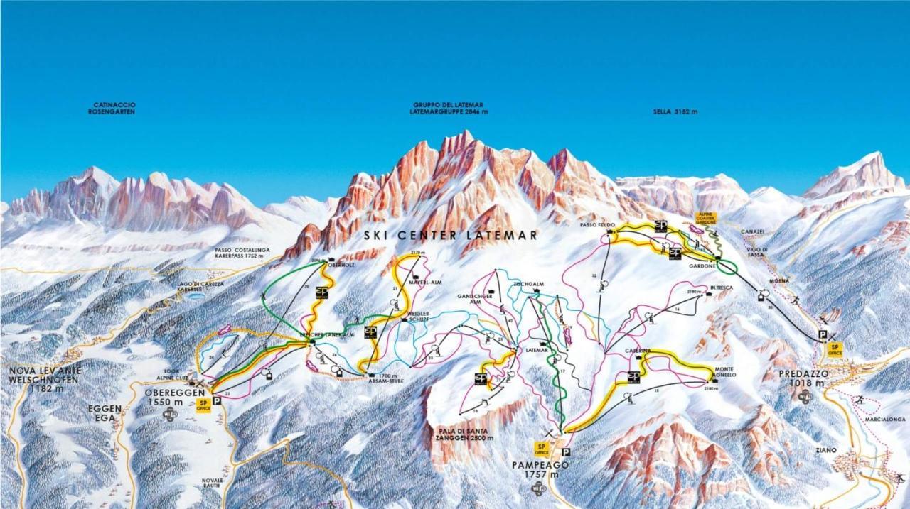 Апартаменты Casa Gilda Val Di Fiemme - Dolomiti Кавалезе Экстерьер фото